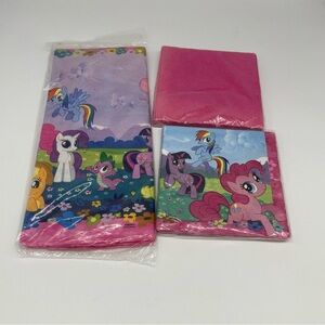 2013 My Little Pony Tablecover And Napkins Set
